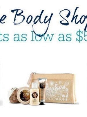 The Body Shop: Gift Cubes as low as $5.40 + FREE Shipping