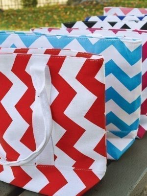 Jane: Oversized Chevron Bags just $10