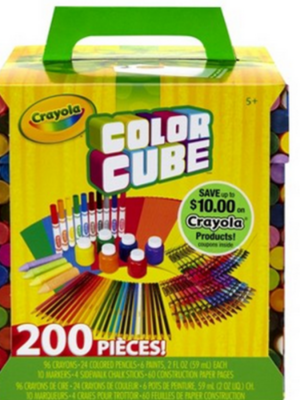 Target: Crayola 200 pc Color Cube just $9 {Shipped}