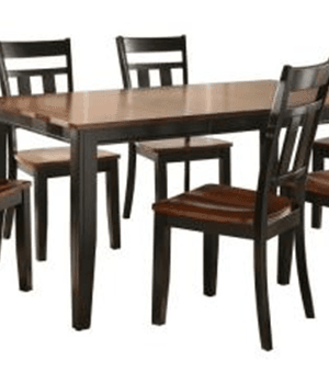 Home Depot: Cherry Hill 7-Piece Dining Set in Rich Cherry and Black just $388