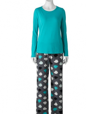 Kohl’s:  Sonoma Life Women’s Microfleece Pajama Set just $8