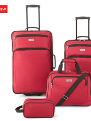 JCPenney: Protocol® Roman 4-pc. Luggage Set just $29.99 + FREE Pick Up
