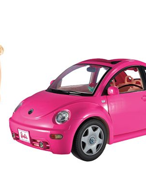 Kohl’:  Barbie Volkswagon Beetle & Doll Set or Pink-Tastic Set just $13.95 {Reg. 59.99}