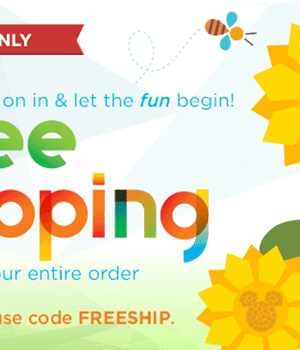 The Disney Store: FREE Shipping on ANY Order {Today ONLY}