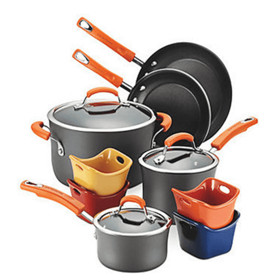 Macy’s Rachael Ray 12 pc Cookware Set just 74.99 The CentsAble Shoppin