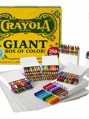Target: Crayola 200 Piece Vintage Giant Box of Color just $7.20 + Free Shipping