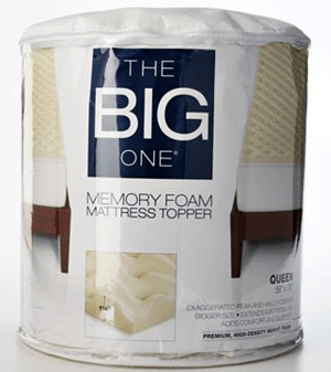 Kohl’s: The Big One Memory Foam Mattress Topper $24 {Reg. $109!}
