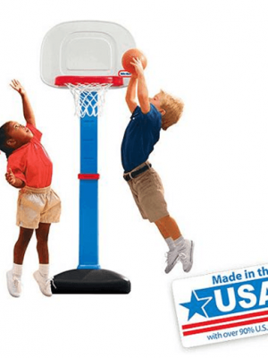 Walmart: Little Tikes TotSports Easy Score Basketball Set {6 Adjustable Heights} just $21.84