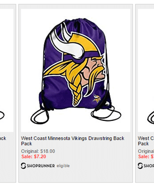 Bon-Ton: Drawstring Sport Totes just $7.70 Shipped {Reg. $18}