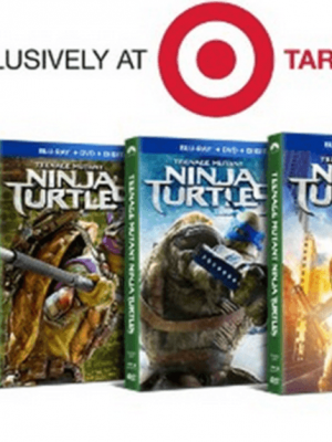 Target:  $5 Gift Card with Pre-Order of Teenage Mutant Ninja Turtles Blu-ray + DVD just $17.99!