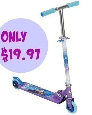 Walmart: Huffy Disney Frozen Girls’ Inline Folding Kick Scooter just $19.97 {Shipped}
