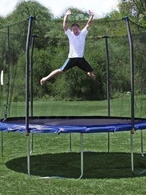 Walmart: Skywalker 12 foot Round Trampoline + Safety Enclosure $199 + FREE Shipping