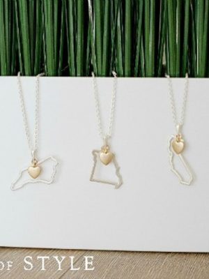 Cents of Style: Custom State Necklaces just $11.95 + FREE Shipping {Reg. $24.95}