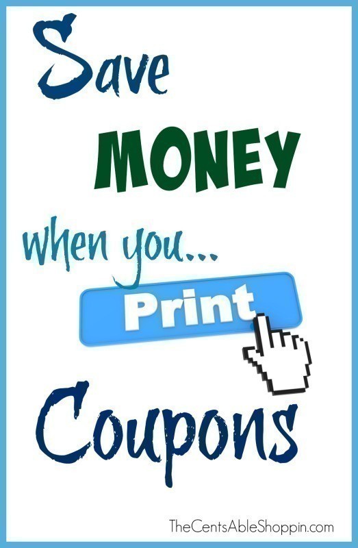 Save Money when you Print Coupons - The CentsAble Shoppin