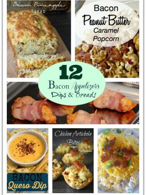 12 Bacon Recipes for Appetizers, Dips & Breads