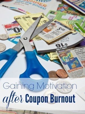 Gaining Motivation after a Coupon Burnout