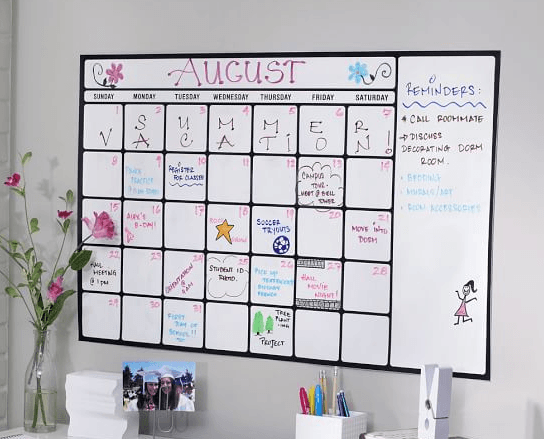 Pottery Barn Teen: Dry Erase Calendar Decal just $24 {Shipped} The Pottery Barn Teen: Dry Erase Calendar Decal just $24 {Shipped} The