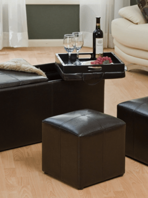Hayneedle:  Jameson Double Storage Ottoman with Tray Tables Item $95 {Shipped}