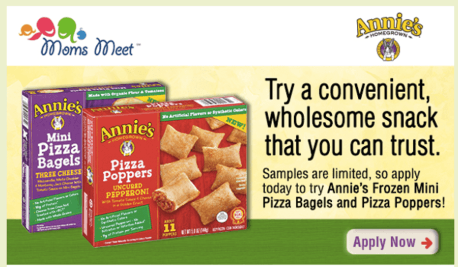 Possibly FREE Annie’s Pizza for Mom Ambassadors