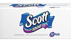 Staples: Scott 1,000 20 Rolls just $9.99