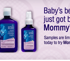 Possibly FREE Mommy’s Bliss Products for Mom Ambassadors