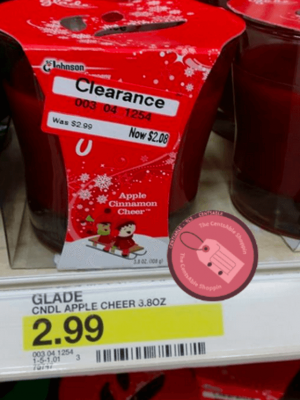 Glade Holiday Clearance + Additional Savings {Candles $1.08 or Less}