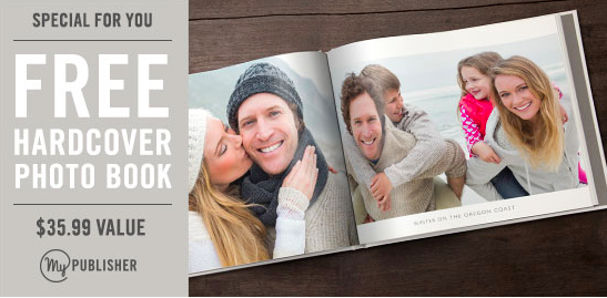 FREE Hardcover Photo Book at MyPublisher {$35.99 Value} ~ Just Pay Shipping