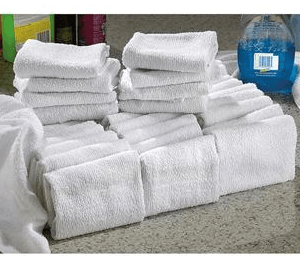 Bargain Outfitters: 40 pk of Terry Towels just $22 Shipped {just $.55 ea.}