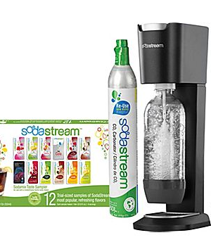 Staples: SodaStream Starter Kit with 12 Flavors & Co2 Cartridge $49.99