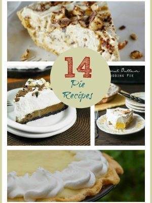 National Pie Day | 14 Pie Recipes from Chocolate to Peanut Butter, Banana & More