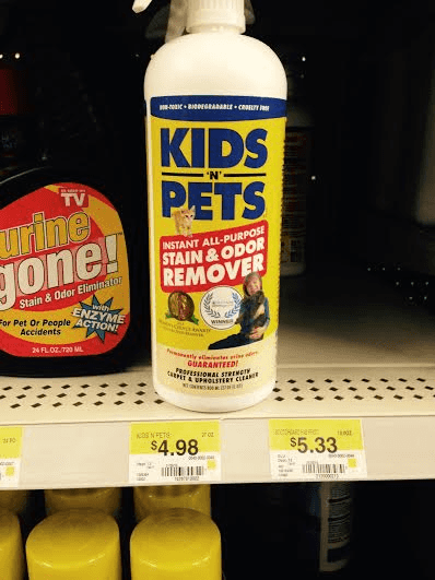 FREE Kids’N Pets Instant All Purpose Stain & Odor Remover {After Rebate}