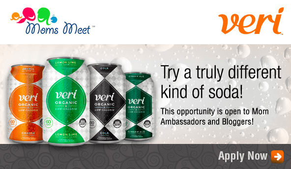 Possibly FREE Veri Organic Soda {Mom Ambassadors}