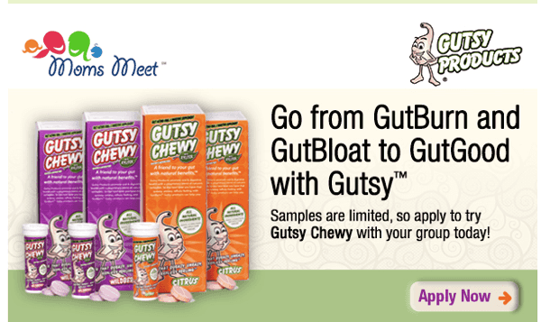 Possibly FREE Gutsy Chewy for Mom Ambassadors