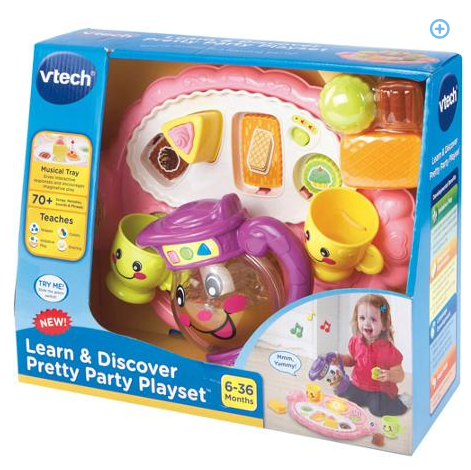 Walmart: VTech Learn & Discover Pretty Party Play Set just $12.50 + FREE Pick Up {Retails at $22}