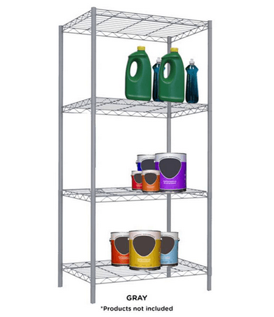 Metal Shelving Racks up to 43% OFF + FREE Shipping {As low as $29.99}