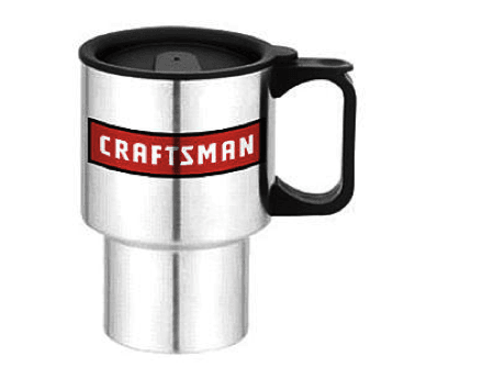 Sears: Craftsman Travel Mug just $5 + FREE Pick Up