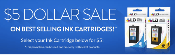 4inkjets.com: $5 Ink Cartridges + FREE Shipping