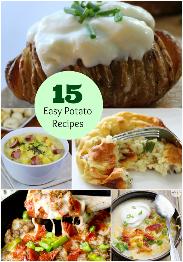 Potatoes as a Pantry Staple + 15 Easy Potato Recipes