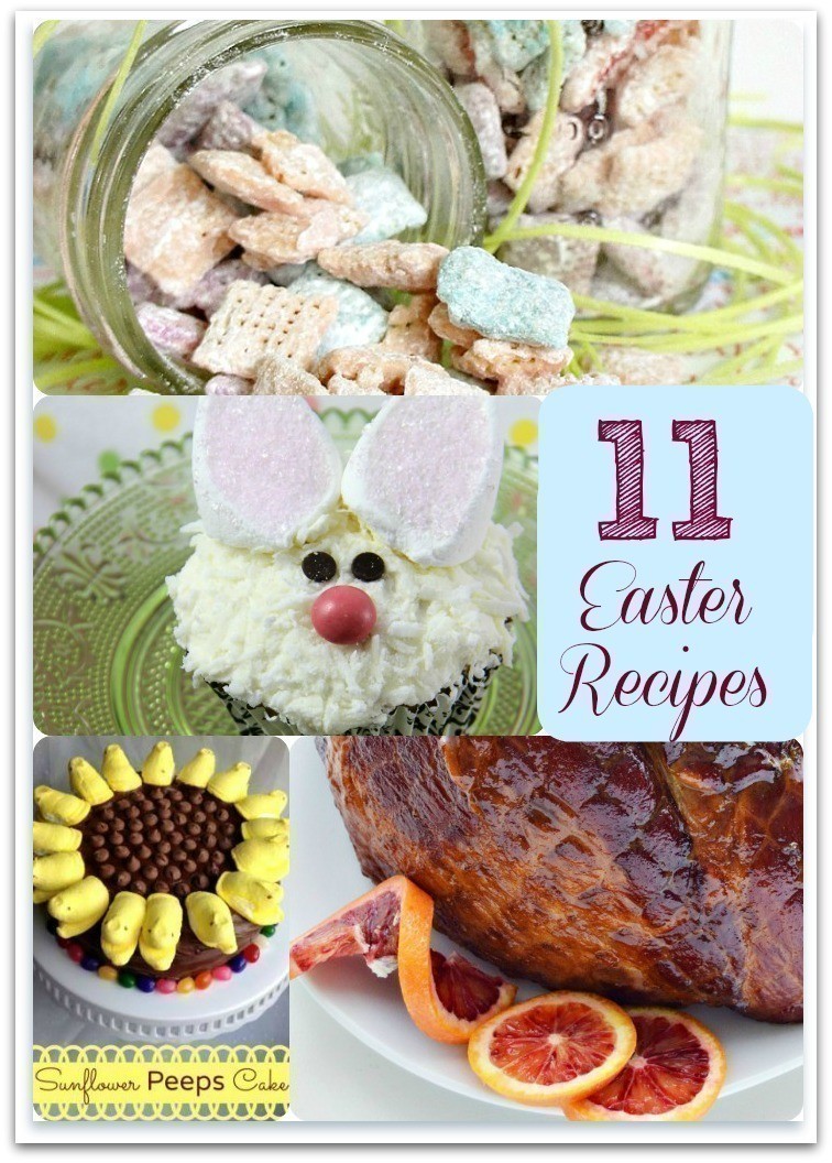 Easter Recipes | Carrot Cake Oatmeal Pies, Muddy Buddies, Easter Cupcakes & More