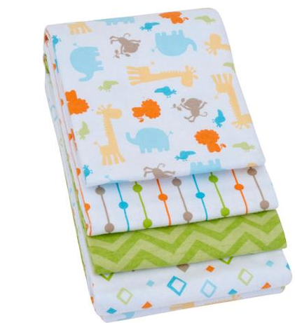 Walmart: Garanimals 4 pk Receiving Blankets just $5 + FREE Pick Up (50% OFF)