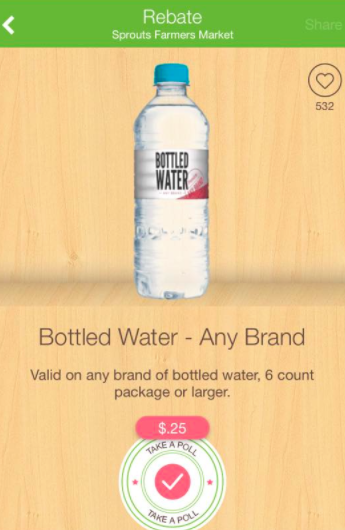 Sprouts: 24 pk Store Brand Drinking Water $1.74 {3 Days ONLY}