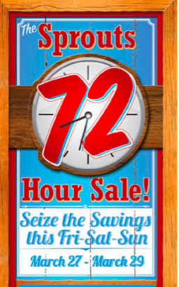 Sprouts 72 Hour Sale ~ Save on Strawberries, Bottled Water & More