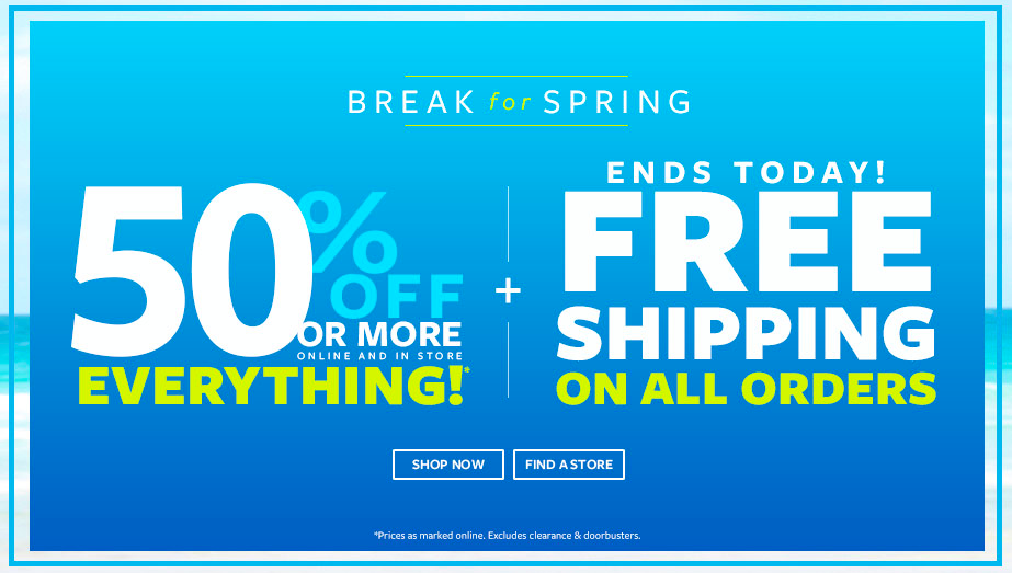 Carter’s: FREE Shipping Ends Today + 50% OFF or More Sitewide