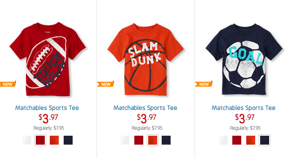 The Children’s Place: 30% OFF + FREE Shipping {Boys & Girl’s Tees $2.45}