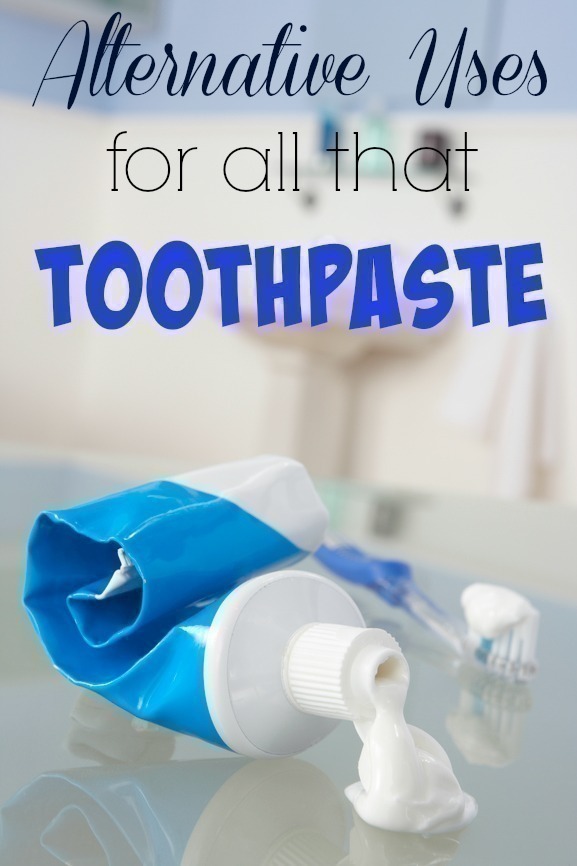 Alternative Uses for TOO Much Toothpaste