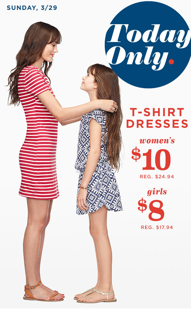 Old Navy: Women’s & Girl’s Dresses as low as $8 (Today ONLY) + FREE 2 Day Shipping & Up to 40% OFF