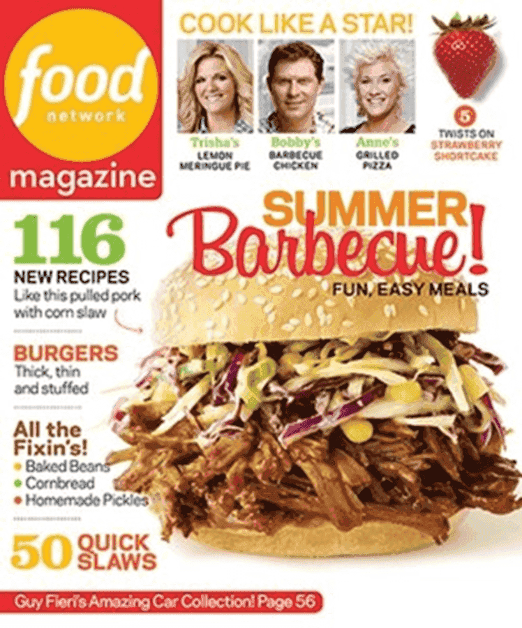 Food Network Magazine just 6 per Year {2 or 3 Year Subscription} The