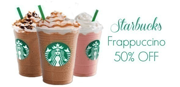 Starbucks Happy Hour Ends Today ~ 50% OFF Frappuccino Blended Beverages