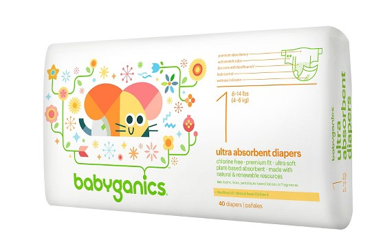 Target: Babyganics Diapers just $5 + FREE Shipping