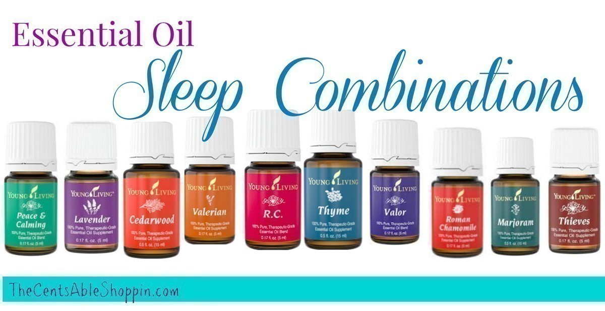 8 Essential Oil Sleep Combinations